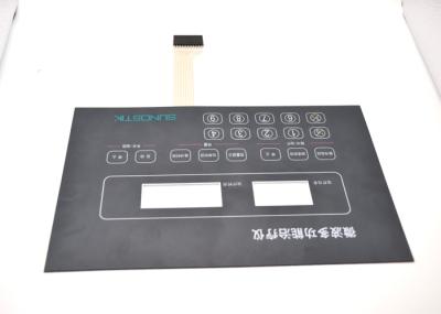 Multi Keys Flat Membrane Switch Keypad For Medical instrument Quake Proof