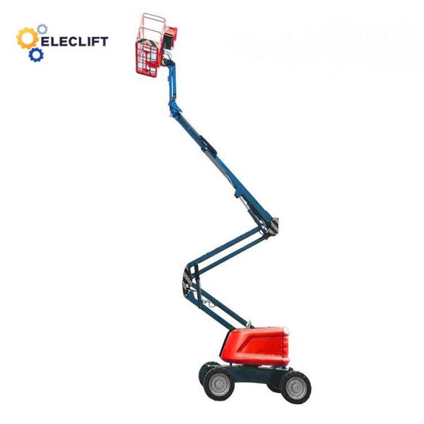 Self Propelled Telescopic Boom Lift With 7-10Ft Stowed Height