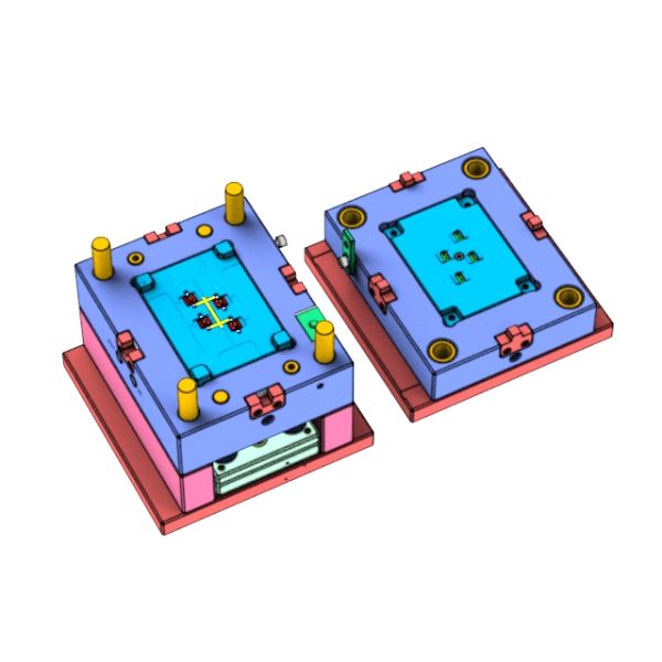 OEM / ODM: Cold Runner Injection Molding & Transparent Smart Glasses Case Decorative Ring (1*4) No.23846