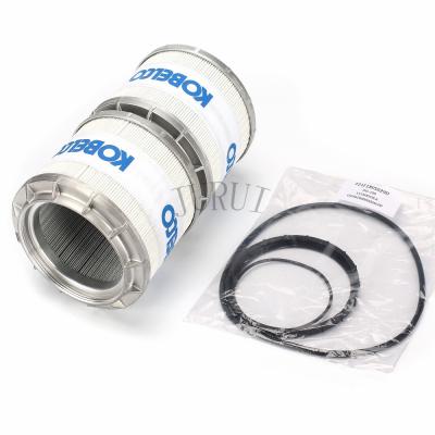 SK200-8 máquina escavadora Filter, filtro do retorno do óleo YN52V01016R620 hidráulico