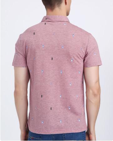 Black Bamboo Cotton Tee Shirts , Custom Printing Golf Polo T Shirts With Pattern