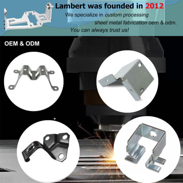 50mm Small Sheet Metal Parts CNC Punching Bending