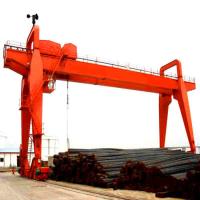 Grue de portique résistante de poutre de poutre de double de MG 50 tonnes avec le contrôle de cabine