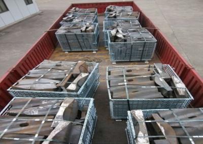 GX120Mn13 Wavy Liner Plates for Diameter 3 x 14 Cement Mill Better Toughness Moulding Board