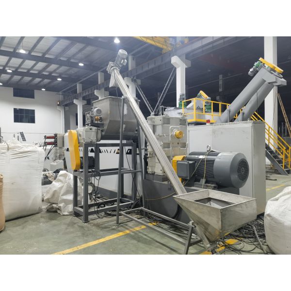 Экструдер для пеллетки пластмасс для HDPE, LDPE, LLDPE