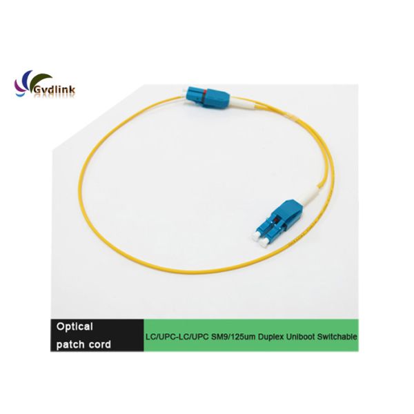 SM 9/125um OFNR 2mm Lc к гибкому проводу волокна Lc