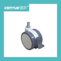 Roues médicales de roulette d'unité centrale pour l'opération facile de verrouillage centrale de meubles d'hôpital