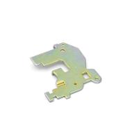 Metal de encargo plateado cinc de la precisión de hoja que sella las piezas para el hardware de los muebles