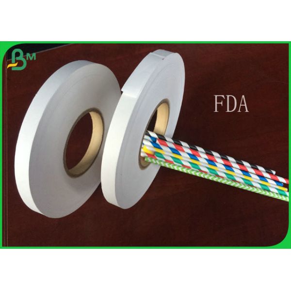 certificado de papel 100% del FSC del rollo de la categoría alimenticia de la anchura de 60gsm 120gsm 14m m 15m m