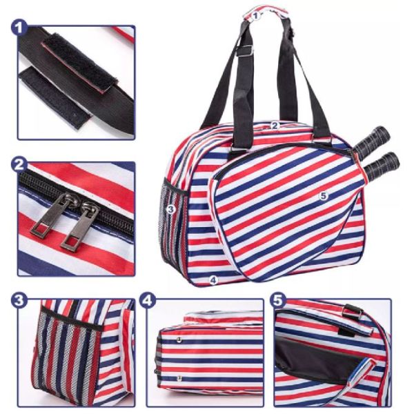 Сумка Pickleball изготовленных на заказ портативных водоустойчивых женщин полиэстера