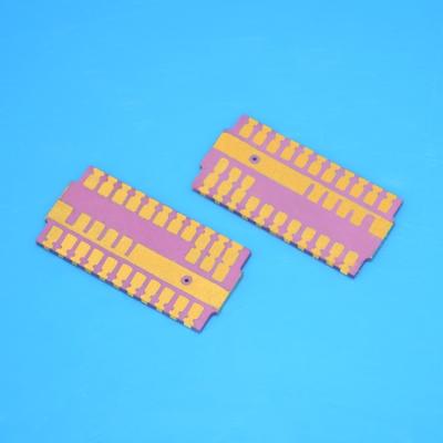 Gold  Metallized Ceramic Substrates , Ceramic Cover Plates With Au Plating