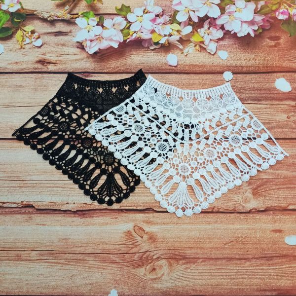 Niris Lingerie Embroidery Lace Fabric White Chemical Guipure Embroidered Lace