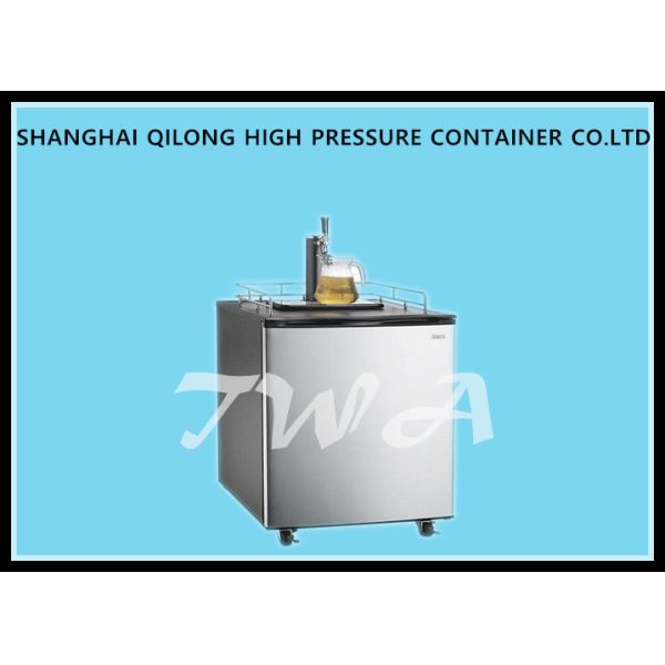 Beer keg fridge / Beer Making Machine with adjustable caster wheel