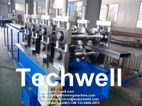 petit pain du support 15kw formant des rouleaux de la machine 5 nivelant pour la palette de stockage d'entrepôt