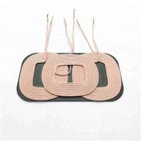 Bobina sem fio rápida Lize Wire 12TS do carregador de 3 Qi para o carregador sem fio do carro