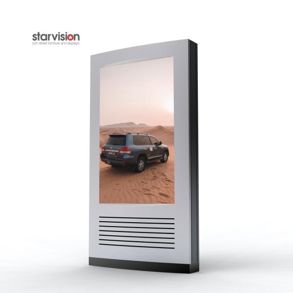 Sunlight Readable TFT Outdoor Digital Totem With Cooling System