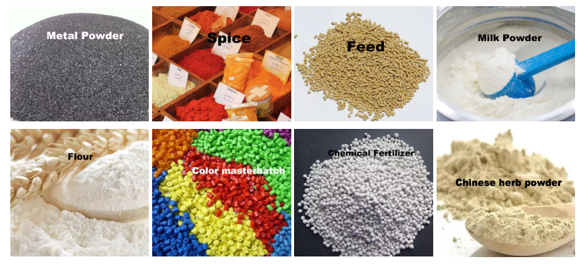 Stainless Steel V Shape Dry Powder Mixing Machine with Vacuum Pump Included