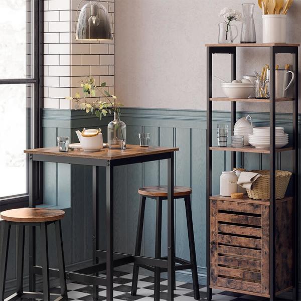 Square Bar Table for Sale, Industrial Style Bar Table, Kitchen Furniture, Dining Furniture, LBT25X