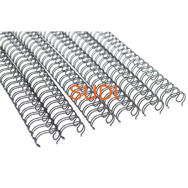 Черный нейлон покрыл бандажную проволоку петли 5/16 дюймов двойную