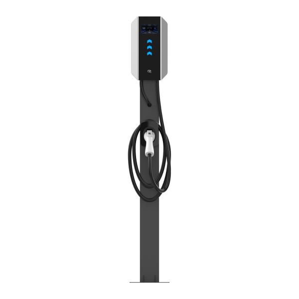 7kW/11kW/22kW Smart EV Wall Charger Type 2 Plug RFID Card Access Mobile App IP65 Protection Level