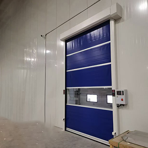 High Speed PVC Industrial Door 380V 220V For Textile Manufacturing