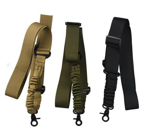 Nylon Adjustable CS Rifle Airsoft Gun Strap / Tactical Single Point Sling