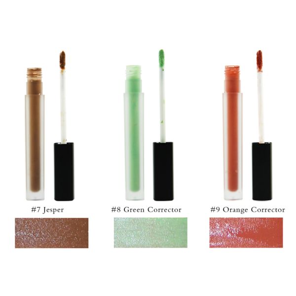 Private Label Cosmetics Mineral Makeup Liquid Concealer Long Lasting For 9 Colors