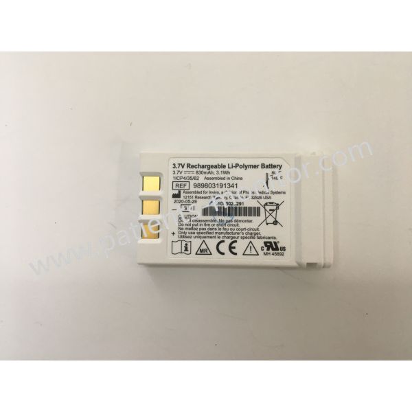 Expresión de PHiliph MR400 MR Monitoreo del paciente Batería recargable de Li-polímero 989803191341 3.7V 830mAh 3.1Wh