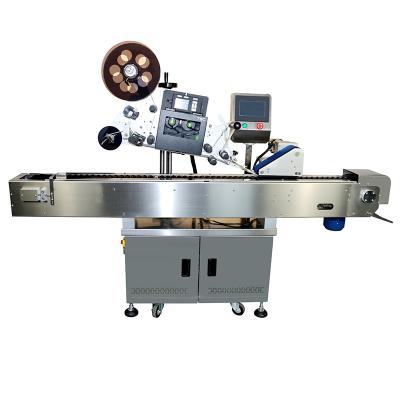 Máquina de rotulagem automática de precisão automática do frasco com impressora automática de etiquetas