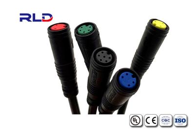 M8 IP65 Electric Bike Connectors Male Female 2PIN 3PIN 4PIN 5PIN 6PIN