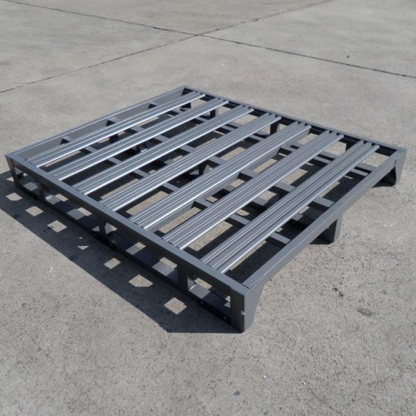 Foldable Steel Pallet Mesh Box Pallet Industrial Stackable Metal Wire Mesh Pallet Cage