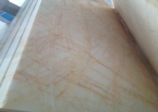 Golden Spider Marble Slab Countertop Vanity Top Goden Vein With Cabinet