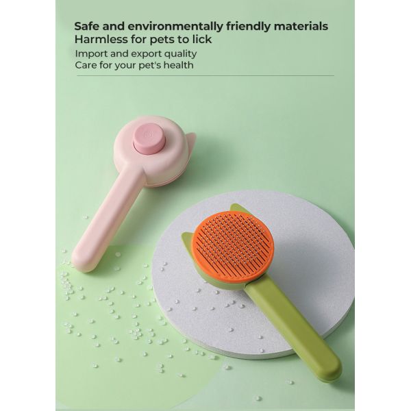 Новый уборщик волос для домашних животных, кисть для ухода за собой, кисть для иглы из стали, для собак и кошек