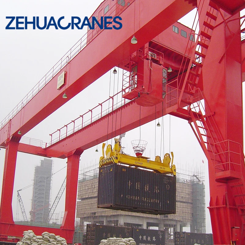 Heavy Duty Rail Mounted Gantry Crane for Container Terminal Port Logistics Customizable Lifting Solution