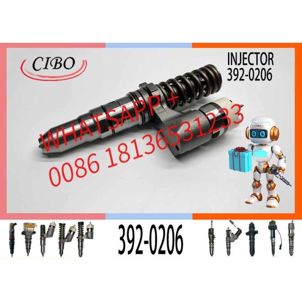 Jining Digging hot sale Excavator diesel fuel injector 392-0206 or engine fuel Injector diesel 392 0206 3920206
