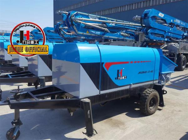 Good Quality Xbs40 Wp Textil Concrete Pumping Without Truck Concrete Pump