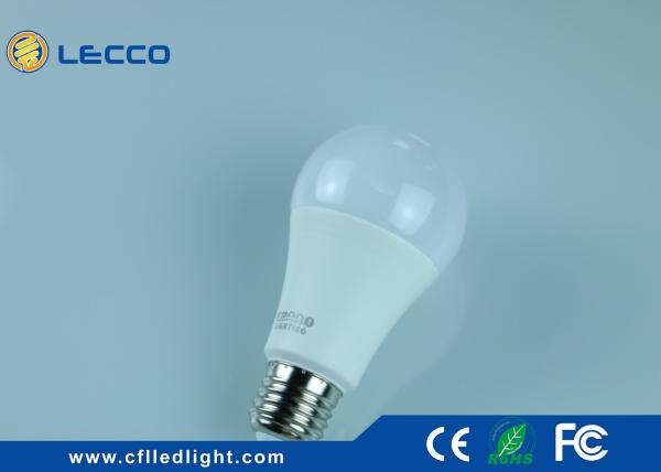 Warm White Led Bulbs 9 Watt , E27 Led House Bulbs For Hallway 100 LM / W