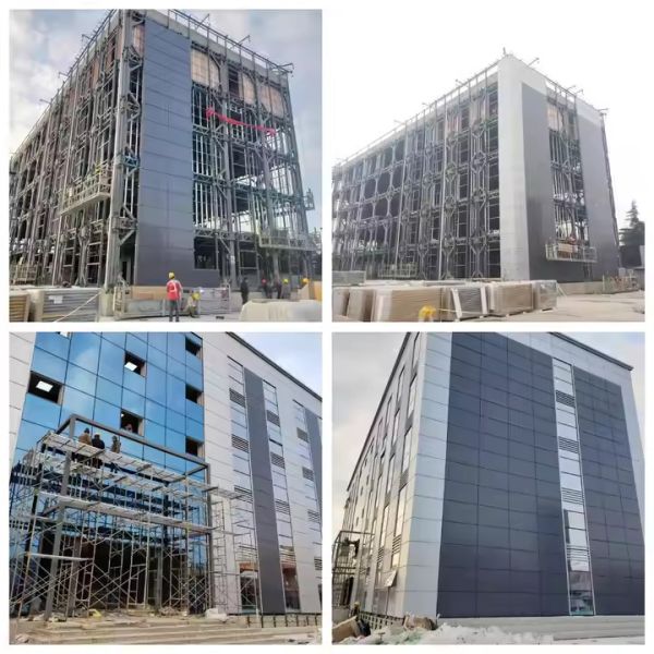 Prefab Prefabricated Industrial Metal Materials High-rise Building Steel Structure Hotel/School/Hospital