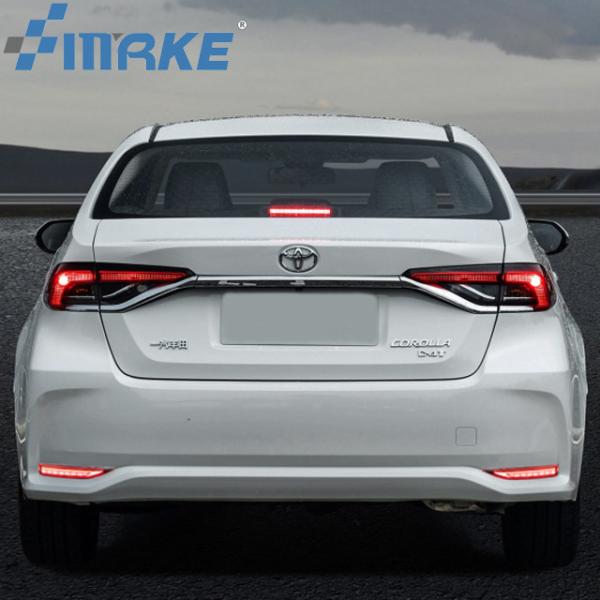 Fishbone Style LED Rear Bumper Light For Toyota Corolla Sedan Brake
