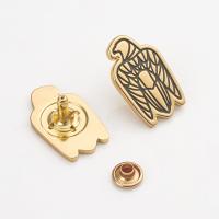 Zinc Alloy Metal Rivet Logo Tag with Custom-made Sizes Eagle Shape and Accessories