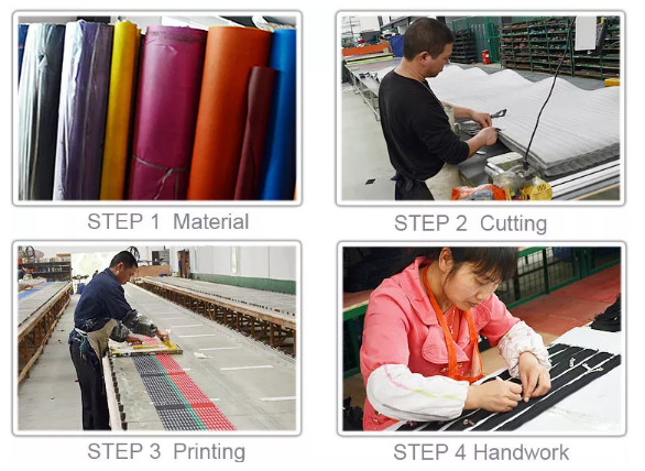 Waterproof Nylon Outdoor Ladies Travel Bags With Silkscreen Printing