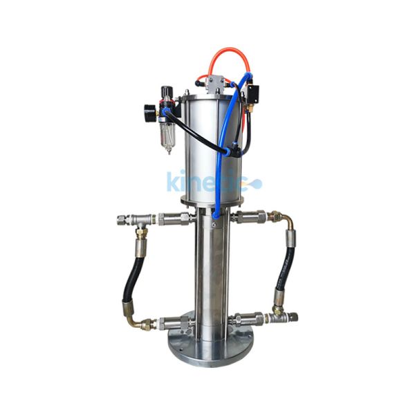 Retail Packaging Type CANS Pneumatic Booster Pump Boost Nitrogen and Natural Gas for Aerosol Filling Machine