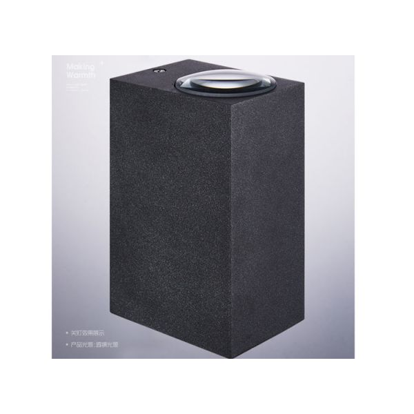 Outdoor Wall Lamp Waterproof Double Beam Up And Down Spot Light Wall Washing Warm Light Courtyard Villa Wall Lights