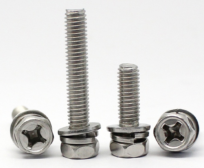 ASME Standard Cross Recessed Socket Hex Head Bolts с сборками пружинной стиральной машины и простой стиральной машины