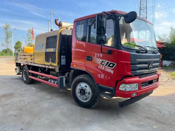2020 Sany 10023 Used Concrete Line Pump 2 Axles Low Fuel Consumption