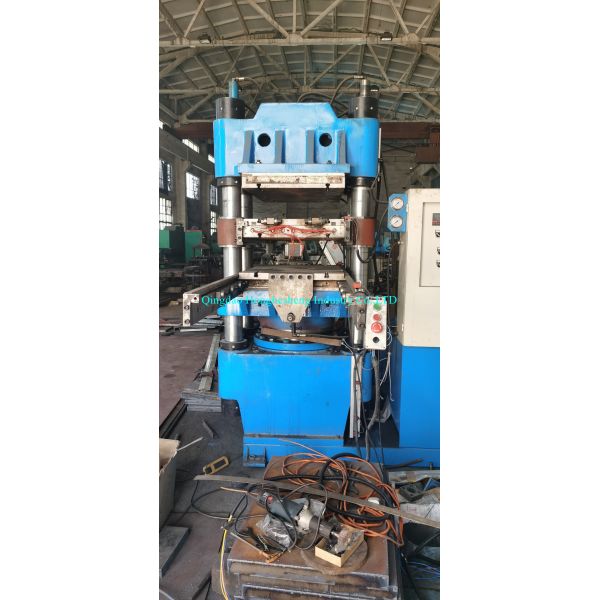 600*800mm Blue White Rubber Vulcanizing Press Automatic Rubber Moulding Machine