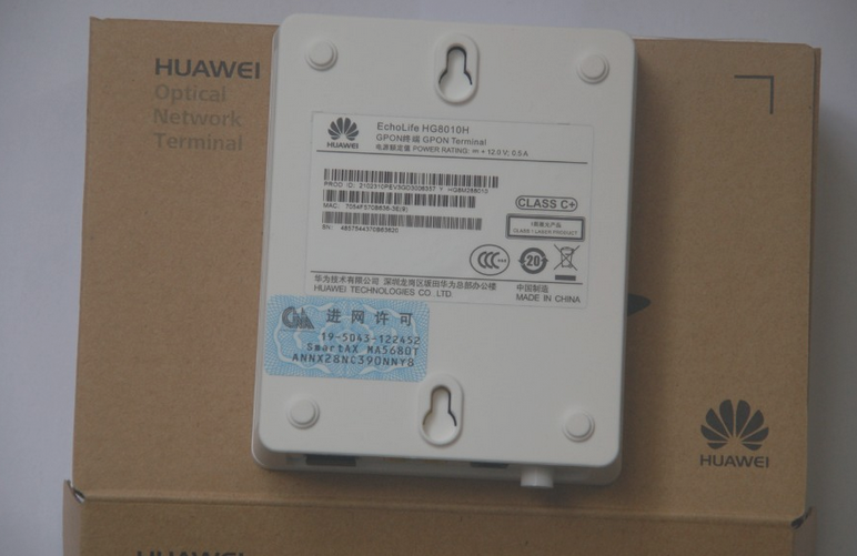 Indoor Huawei Fiber Optic Tools GPON ONU With Remote Diagnosis HG8010G