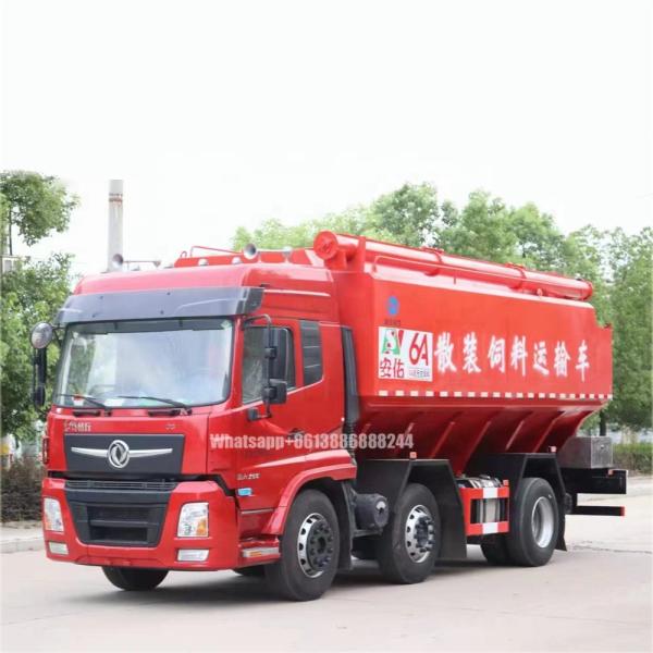 Dongfeng 32000-37000 Liters Bulk Forage  Bulk Feed Truck