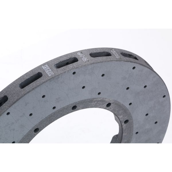 HEUR Performance 380×38mm Front CCB Carbon Ceramic Brake Rotor Set, Direct Fit for Audi R8