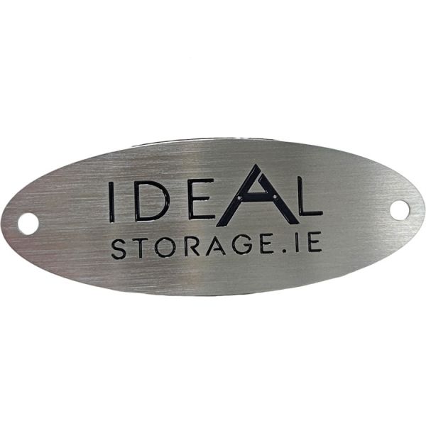 Custom Etched Stainless Steel Nameplates, Durable Metal Labels for Industrial Equipment Identification